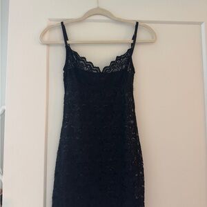 Edikted Black Lace Chemise